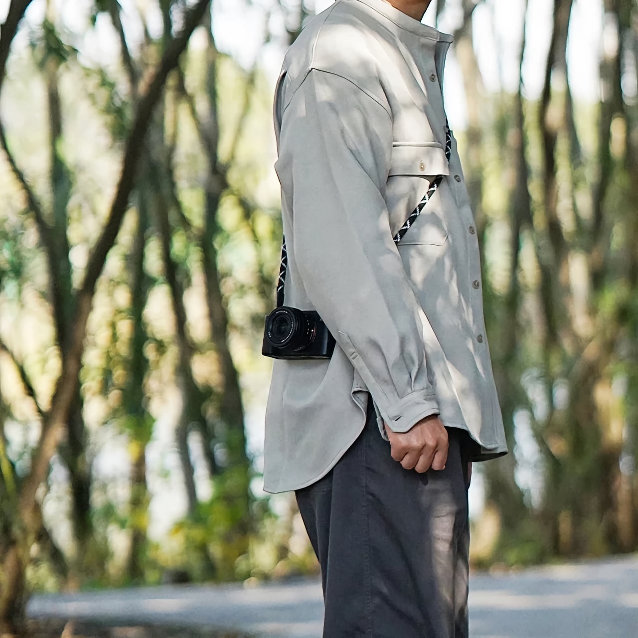 ZEROシリーズファイングレインロープストラップ | Mr.Stone