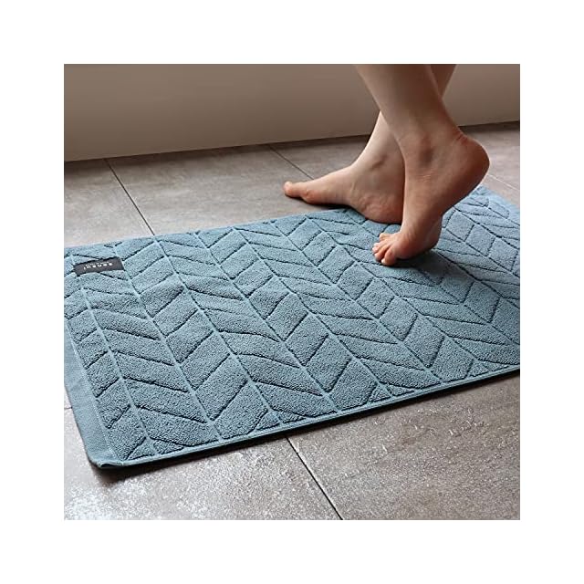 sensui バスマット 日本製 抗菌防臭 タオル地 約45×70cm 吸水速乾 高
