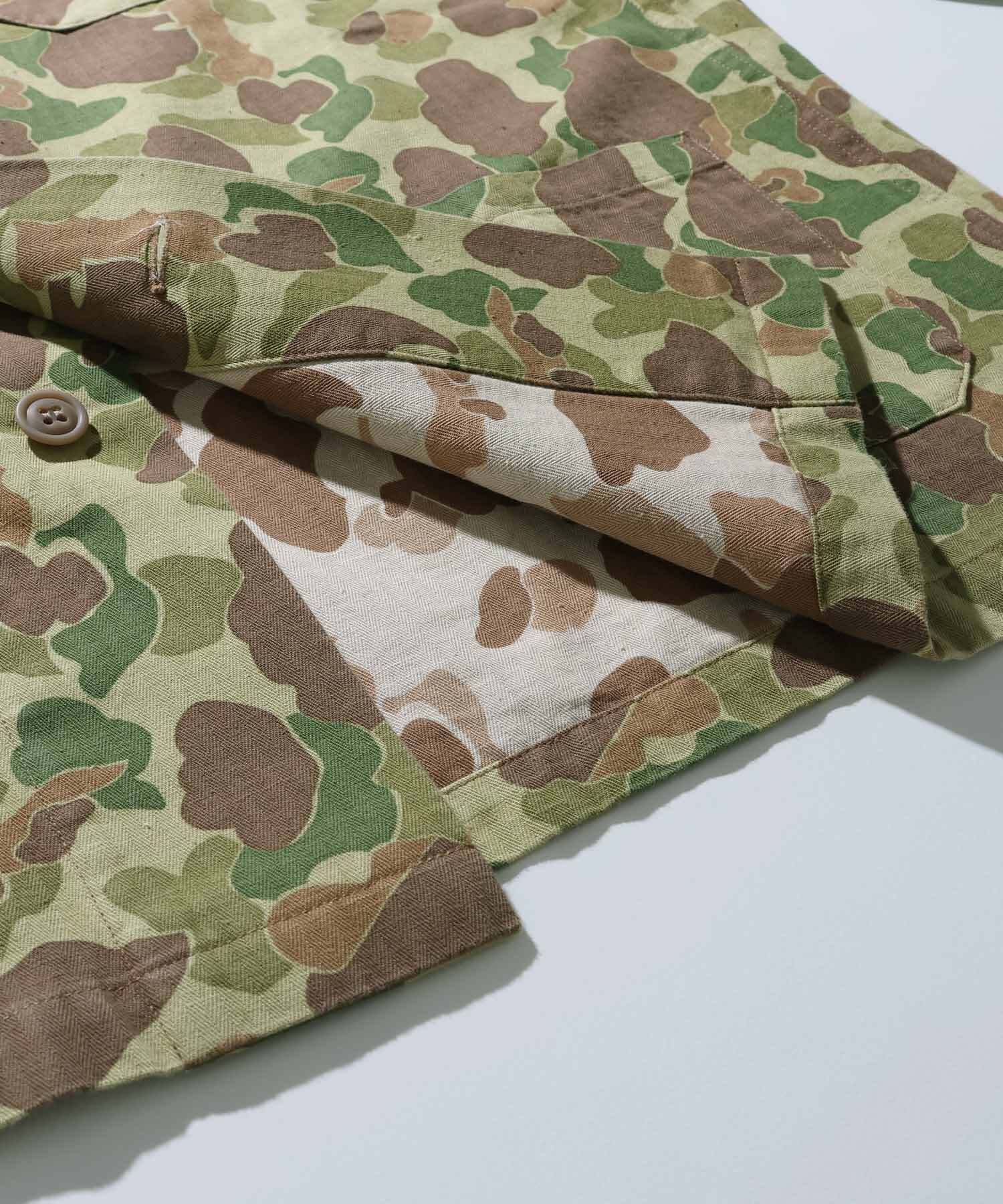 SLEEPING FROGSKIN CAMO SHIRTS JK スリーピング フロッグスキン カモ