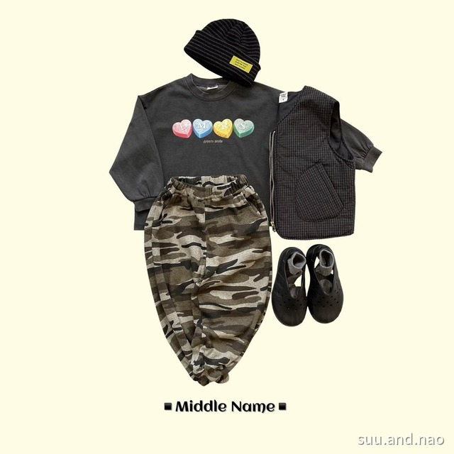 取寄:middlename ピグハートロンT※送料無料