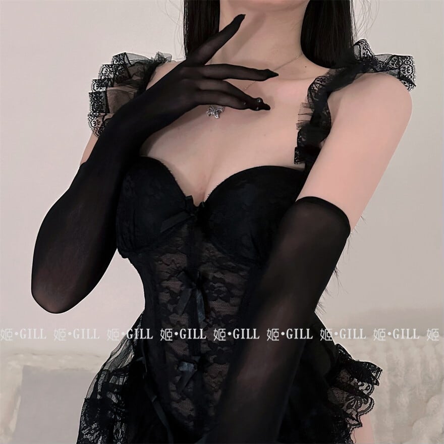 ゴスロリ通販 With U 原宿ファッション アームカバー 4タイプ 病み可愛い 地雷系 インディーズファッション Y2K アニメ ストリートファッション