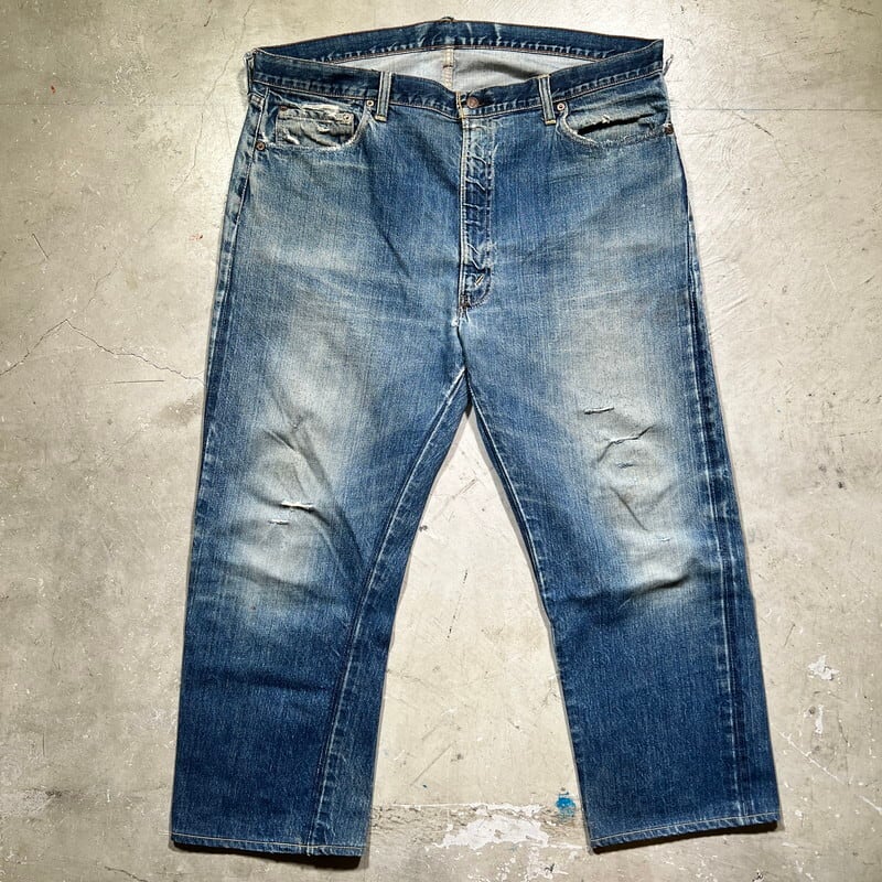 70s levis 505リペア ダメージジーンズ  berberjin