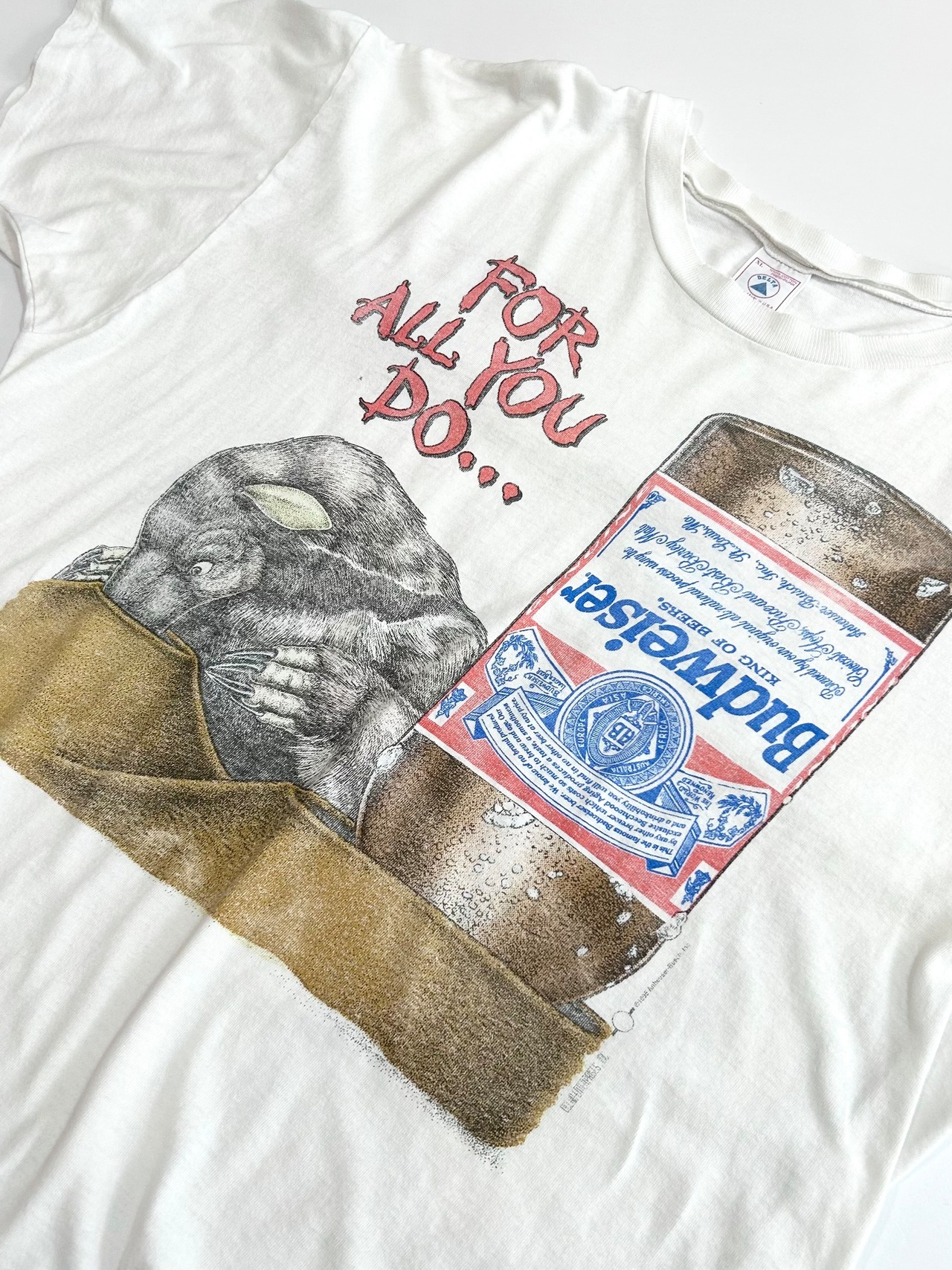 90s Budweiser Tee MADE IN USA Size XL