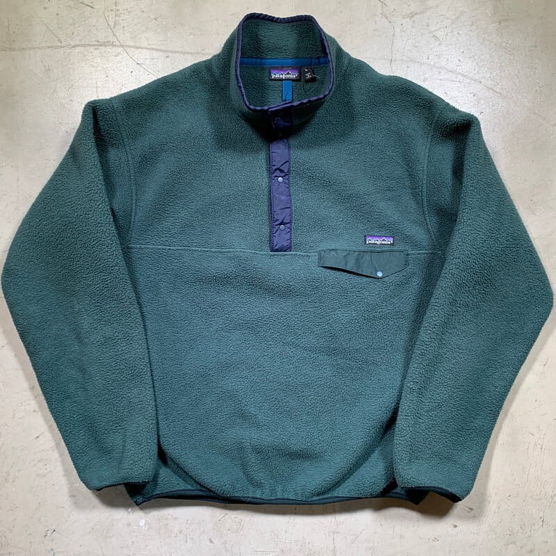 90's patagonia パタゴニア スナップT フリース 25530 F1 91年 USA製