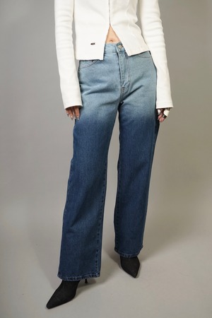 GRADATION DENIM PANTS (BLUE) 2310-32-207E