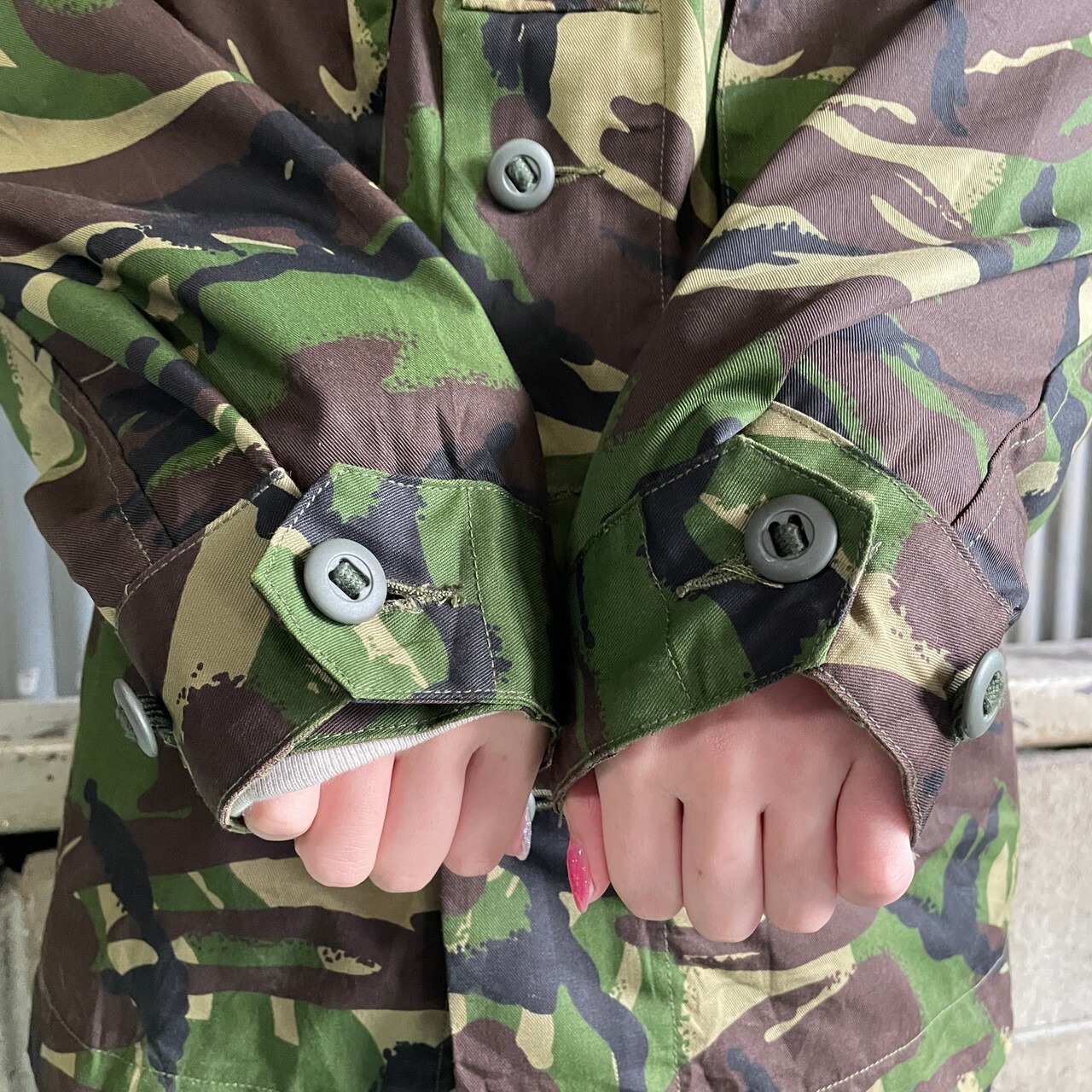 イギリス軍 DPMカモ ユーロミリタリー コンバットジャケット シャツ 
