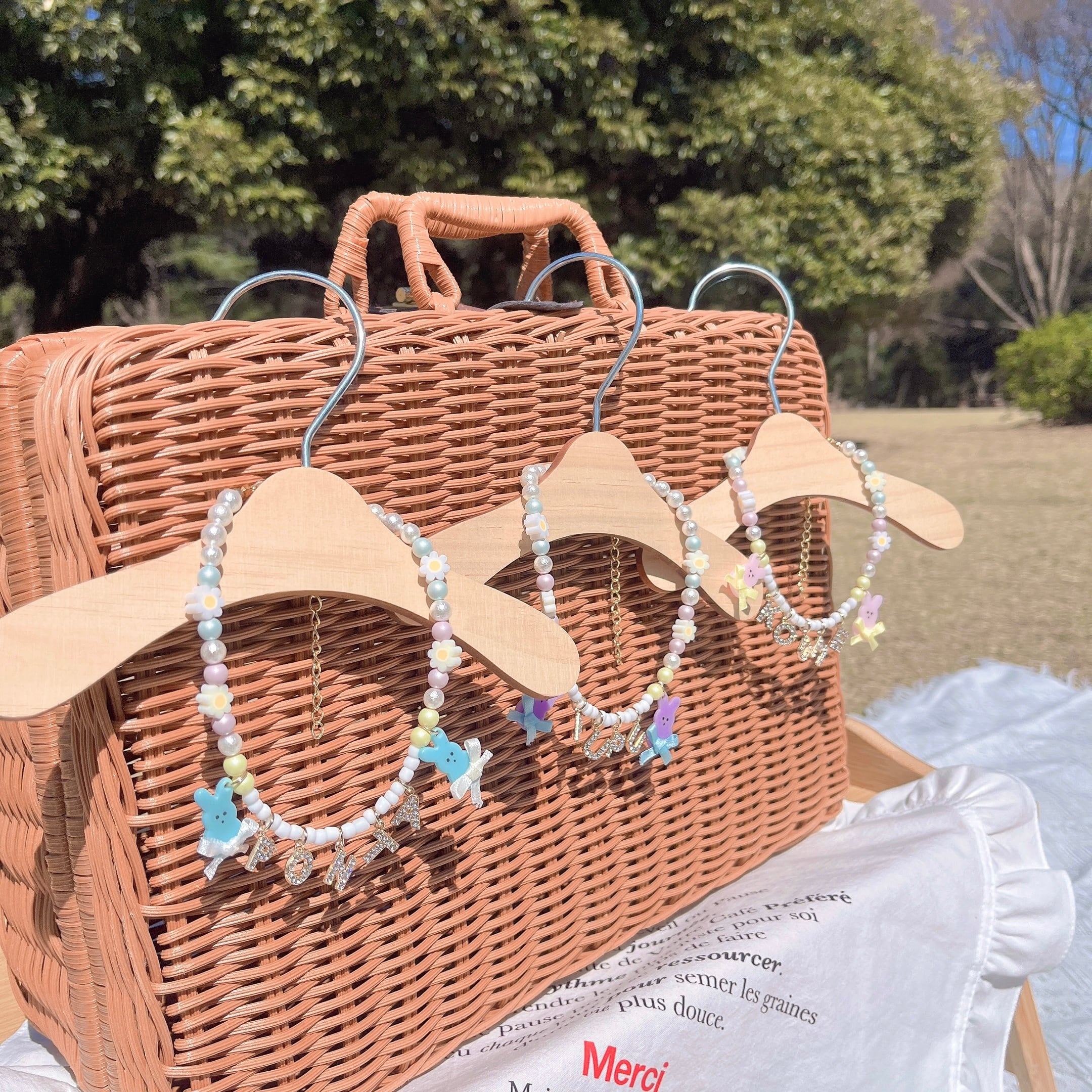 うさちゃんお名前ネックレス