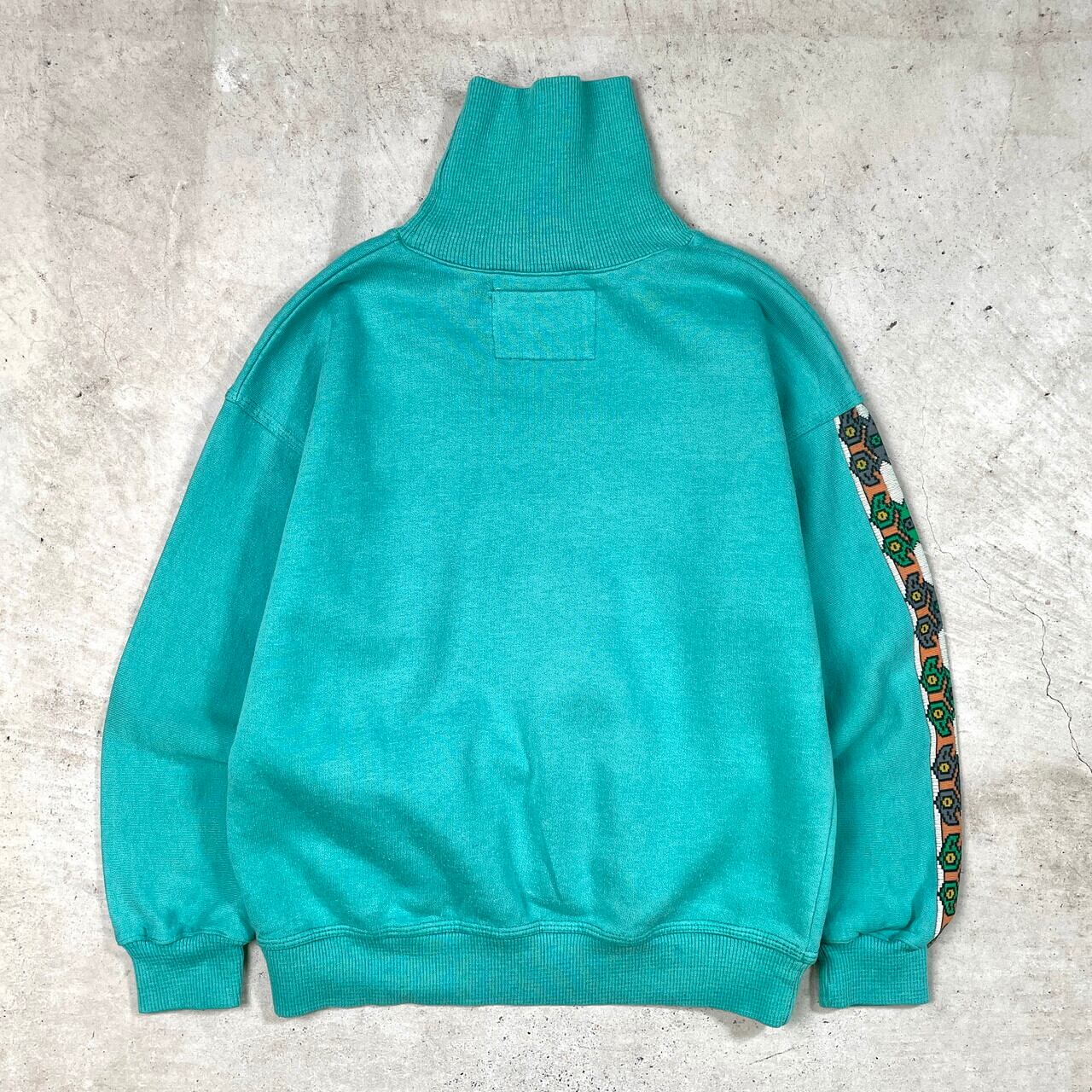 kids】80〜90年代 フランス製 CAMPS HIMALAYAN プリントスウェット 