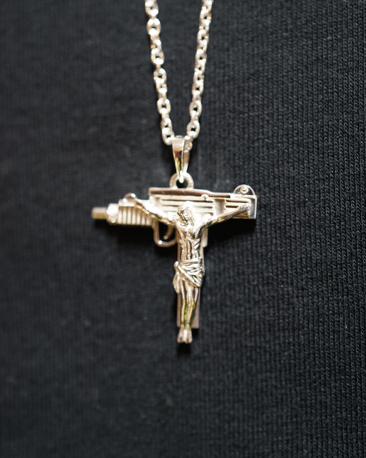 Jesus Piece Necklace / Silver925 シルバーネックレス/ IN-PUT-OUT 