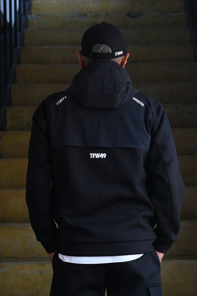 TFW49 CARDBOARD MATERIAL FULL ZIP HOODIE (T102520030) | satisfaction