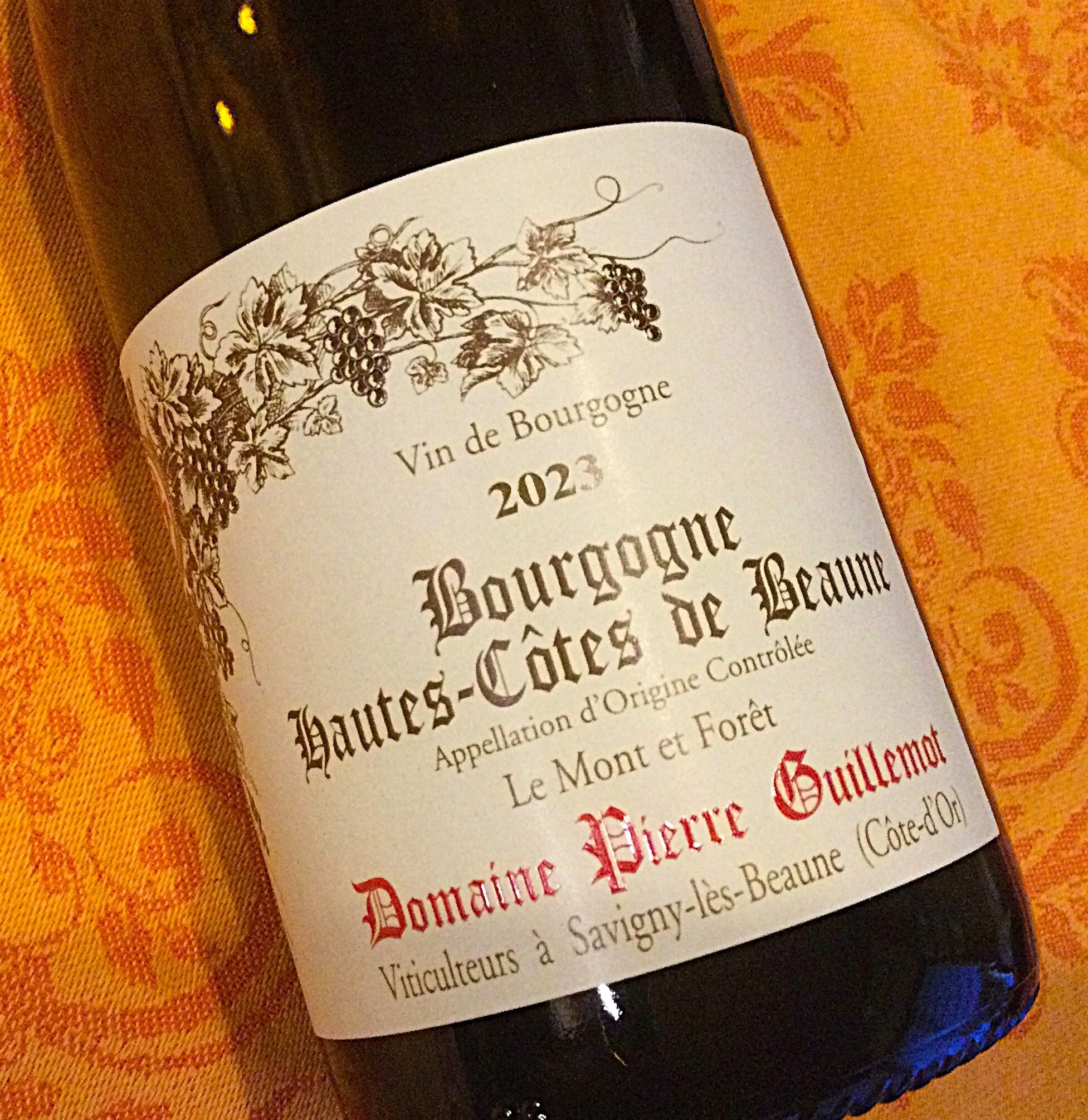 2023年[白] ブルゴーニュ オート コート ド ボーヌ ル モン エ フォレ