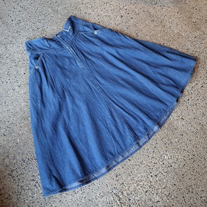 アメリカ製 デニム ロングスカート used [205063]