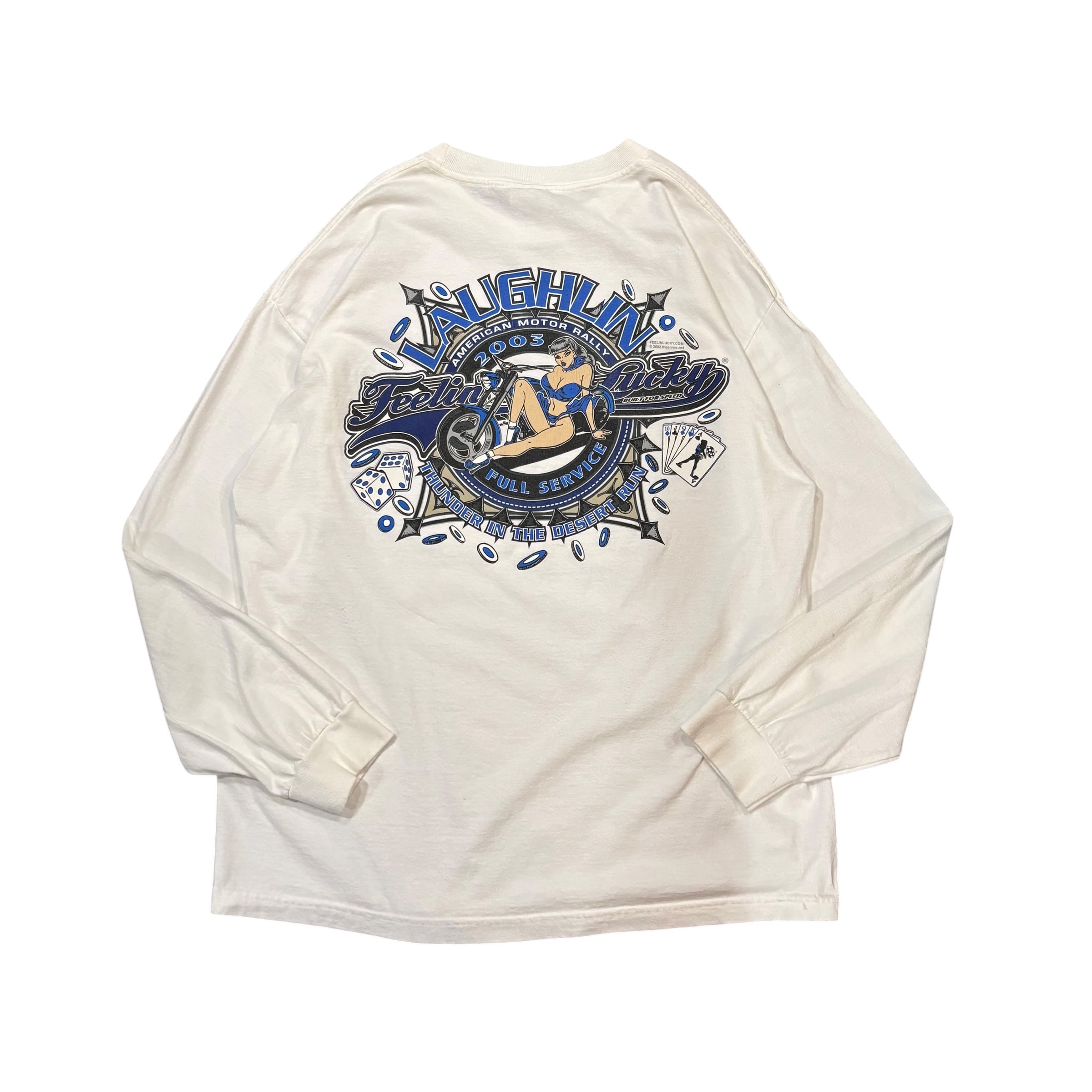 【古着】LAUGHLIN Long Sleeve T-shirt