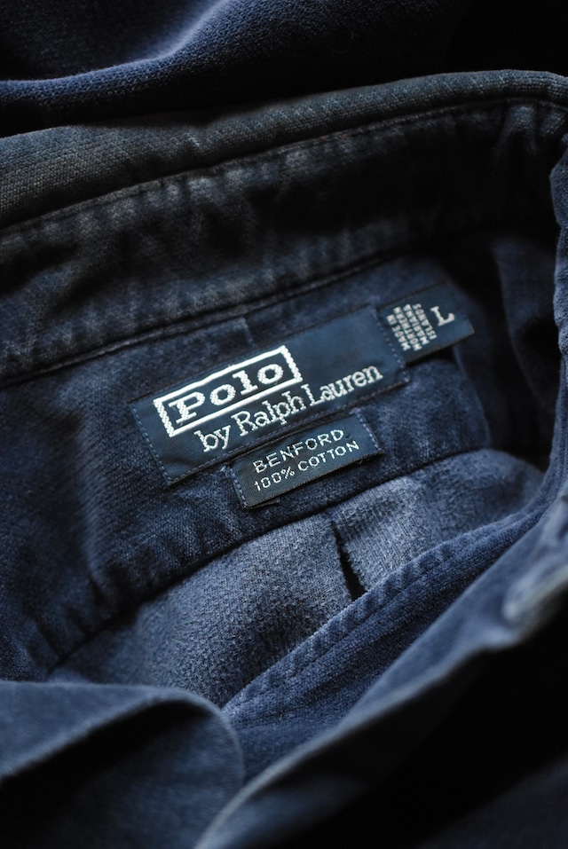 OK/90's "polo by Ralph Lauren" 〜BENFORD〜 velour shirt