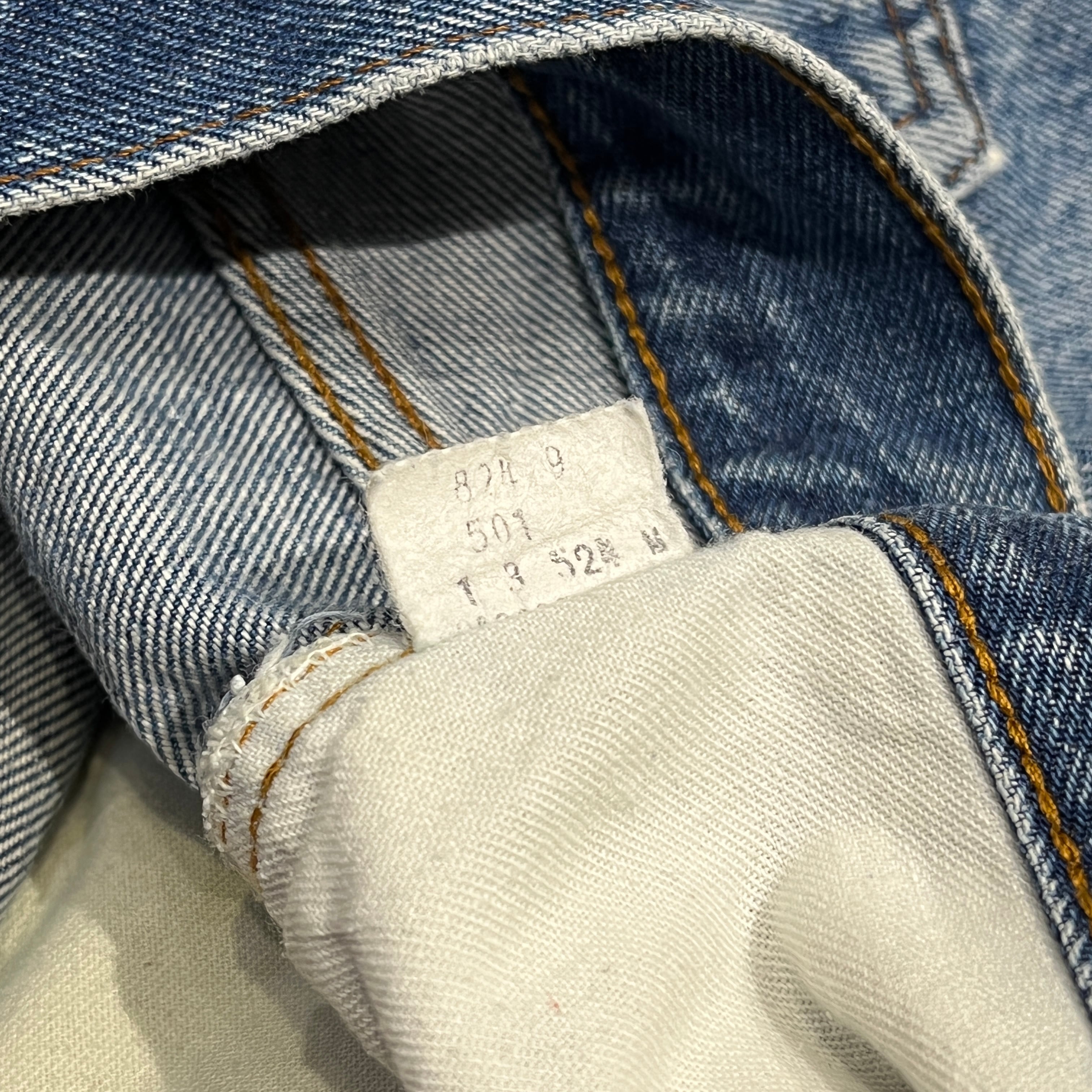 80s Levi's 501 Red Line Denim Jeans 80年代 リーバイス 501 赤耳