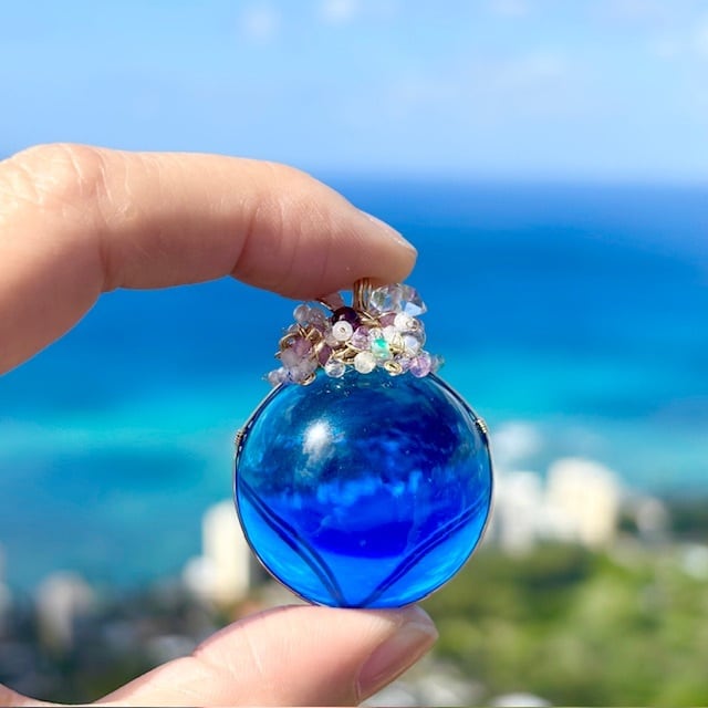 ！秘蔵！究極入手困難！ウラル産激レアイエローレムリアン水晶ブレスレット　限定１点 Crystal∞Hawaii ！秘蔵！究極入手困難！ウラル産激レアイエロー
