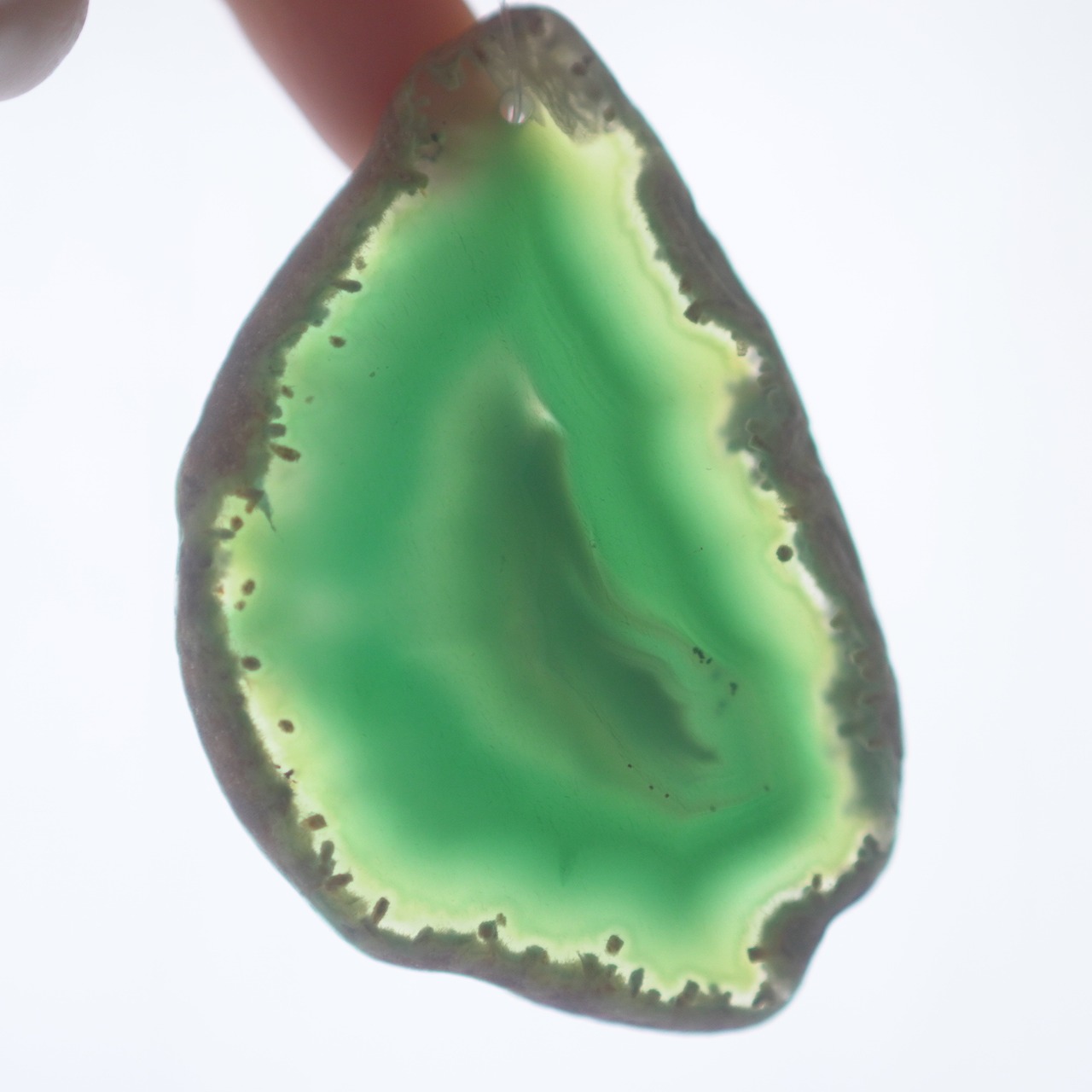 Rainbow Beach 02 - アゲートヒーリングチャイム / Agate Sun Catcher Wind Chime 390