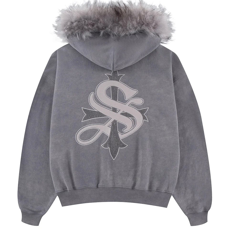 supplier 】Faux Fur Cross Zip Hoodie | PARX.【ストリートセレクト