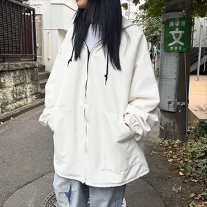 -Cabela’s- 90's white color zip hoodie jacket