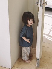 【取寄/韓国直送】melmel 26/SM リーズフィットTシャツ ｜夏服｜韓国子供服