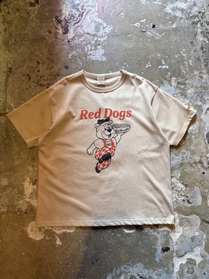 RED DOGS T SHIRT S/S / 11oz ヘビーウエイトTシャツ / 6515047 / SAND BEIGE
