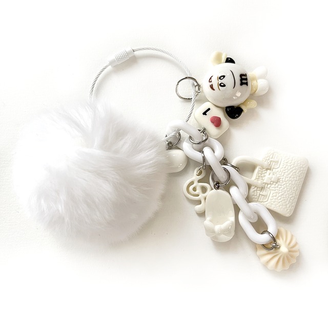 じゃらじゃらキーホルダー☺︎ じゃらじゃらキーホルダー❤︎PINK❤︎ | cheers funfun