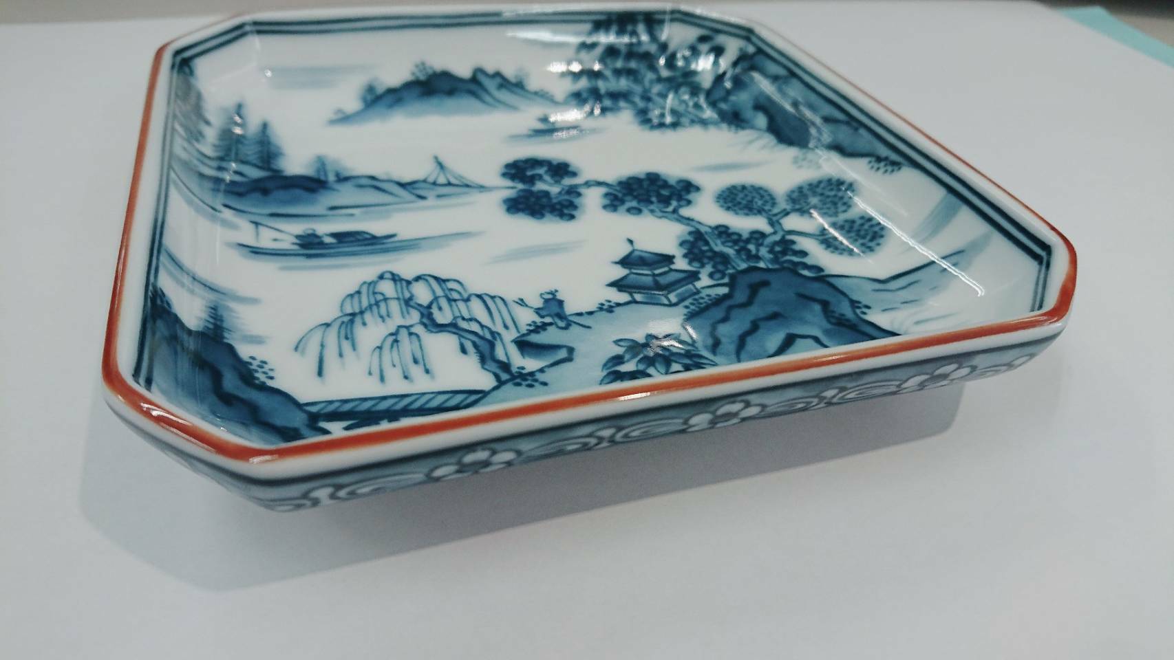 染付山水 小付けセット | 青木商店