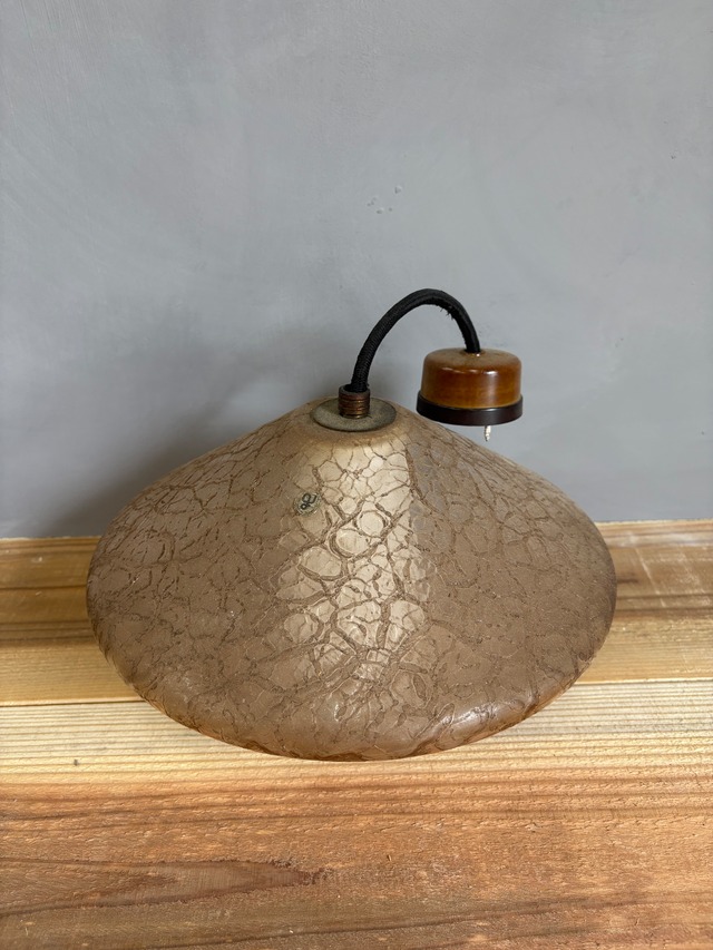 st41 【古物】ガラスシェードペンダントライト