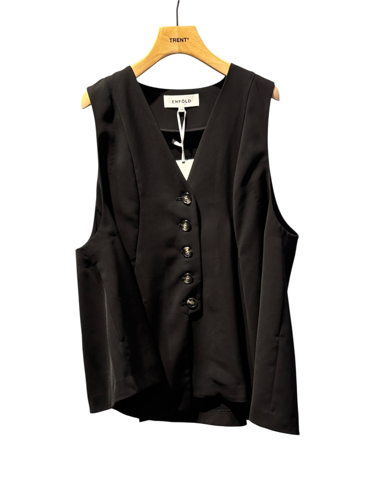 【25AW】ENFOLD エンフォルド / FLARE VEST - 2