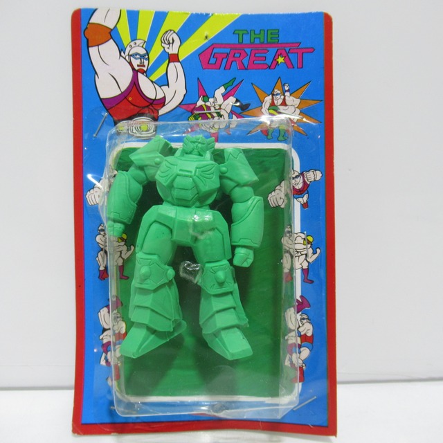 THE GREAT 塩ビフィギュア　消しゴム　デカ消し　ロボット　5 [#6]
