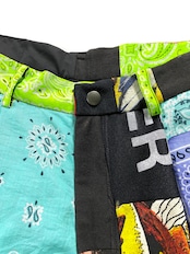 COTEMER HALF PANTS BAND TShirts × PAISLEY 【HalfPT01】