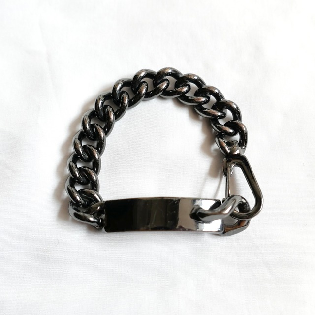 Maison Martin Margiela "BLACK COLOR" ID BRACELET