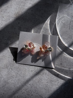 大人桜パールピアス/イヤリング