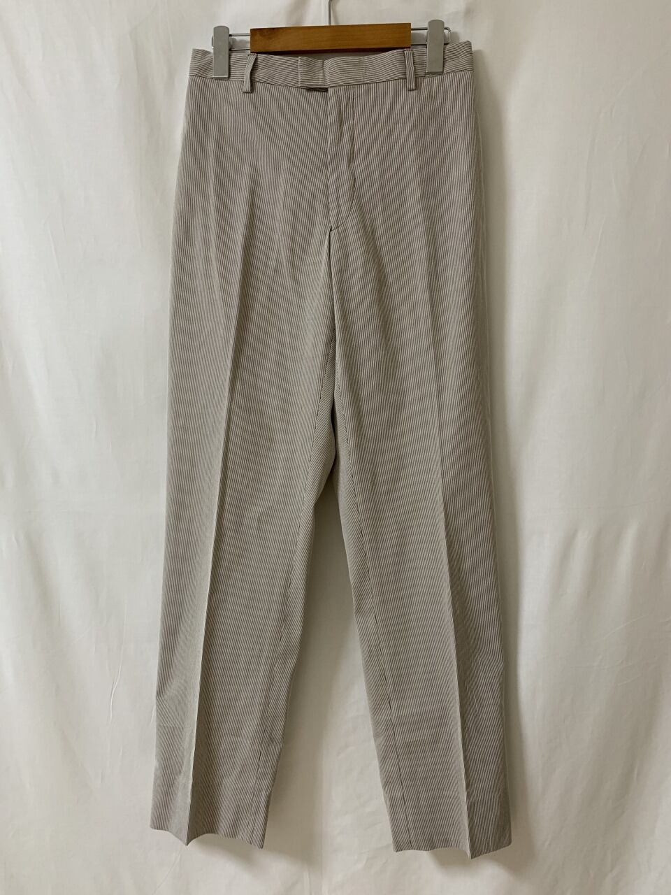 Woven Stripe Design Slacks "Salvatore Ferragamo"