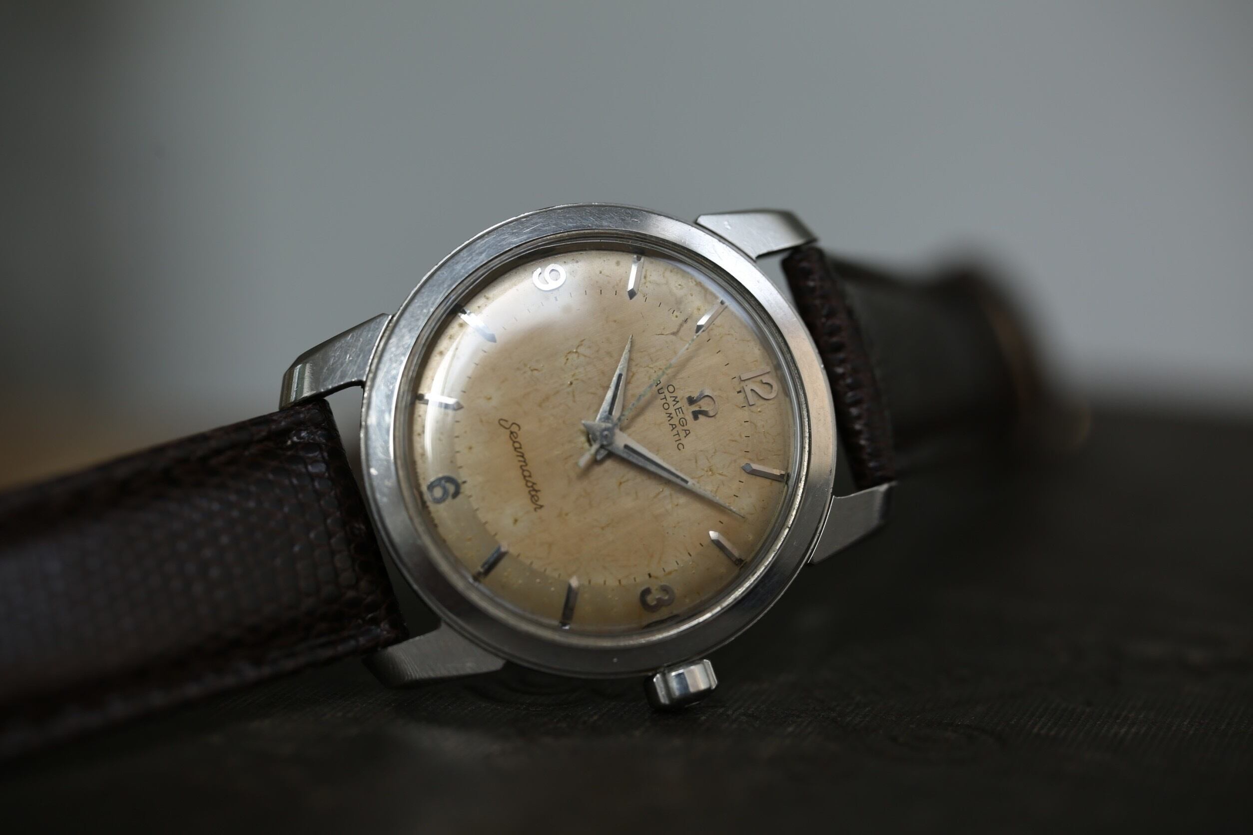 OMEGA】1955年製 オメガ シーマスター 自動巻き イギリス専売モデル
