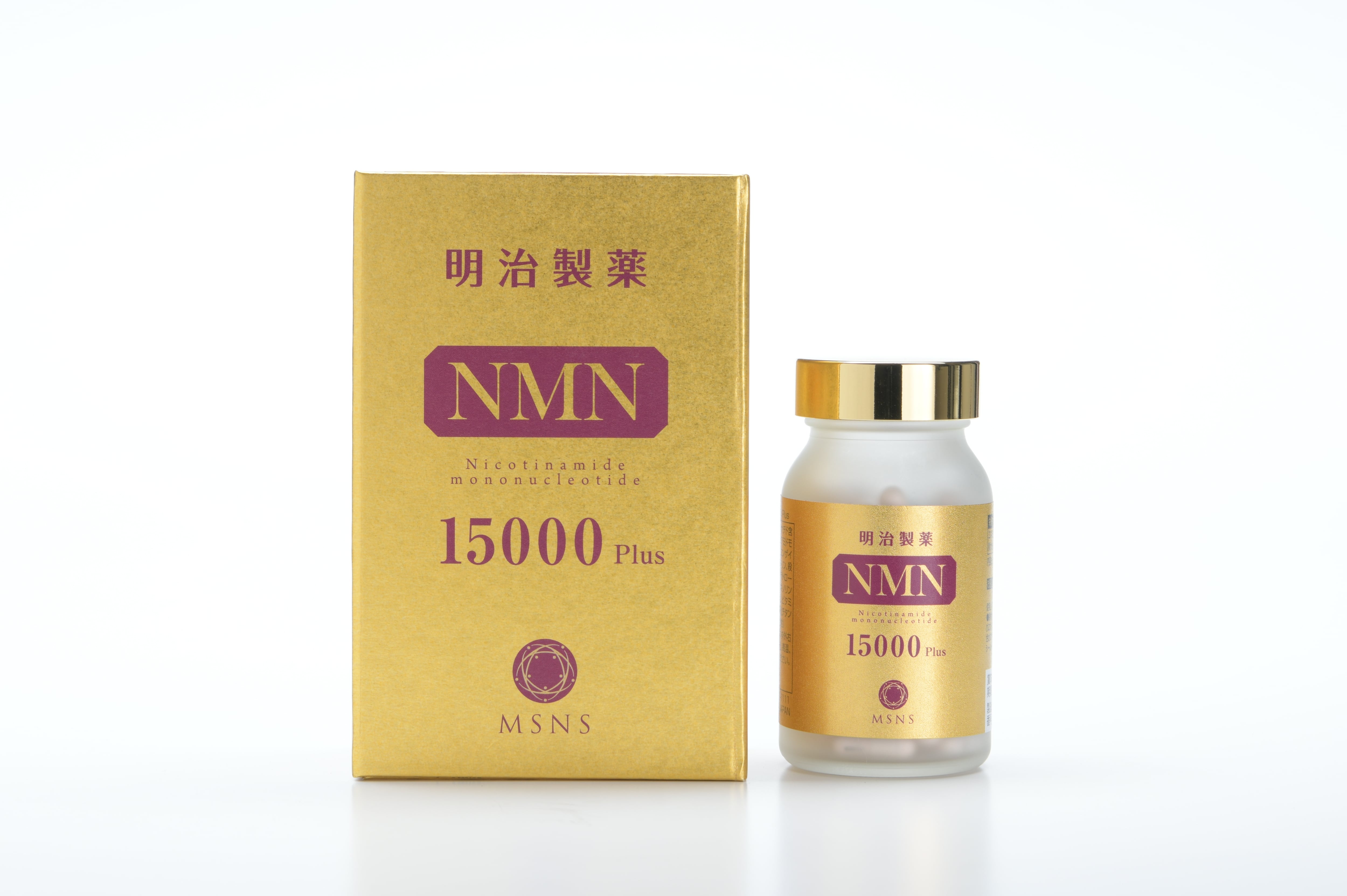 代引き手数料無料 日本製 明治製薬 NMN 15000Plus 90粒 ＮＭＮ