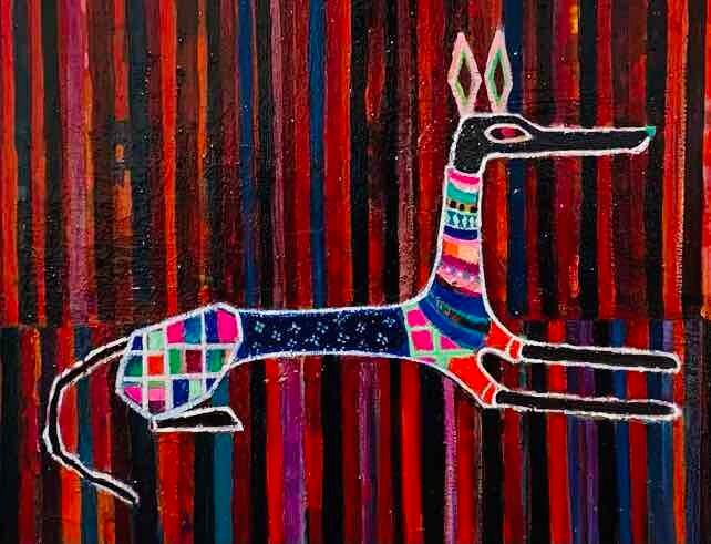 OIL COLOUR | DOG | 油彩画