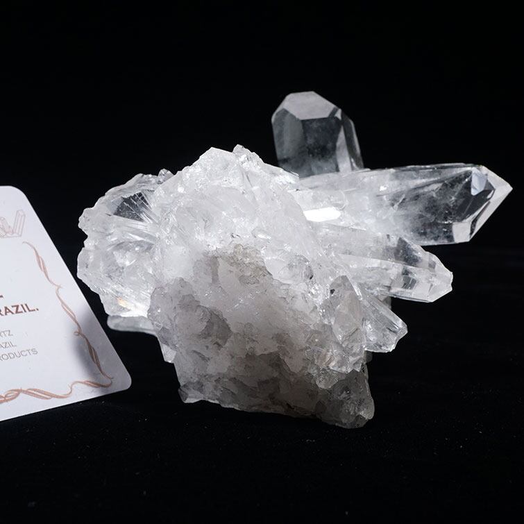 水晶 クラスター ブラジル ミナスジェライス州 コリント産 レムリアンシード 証明書付属 一点物 282-332