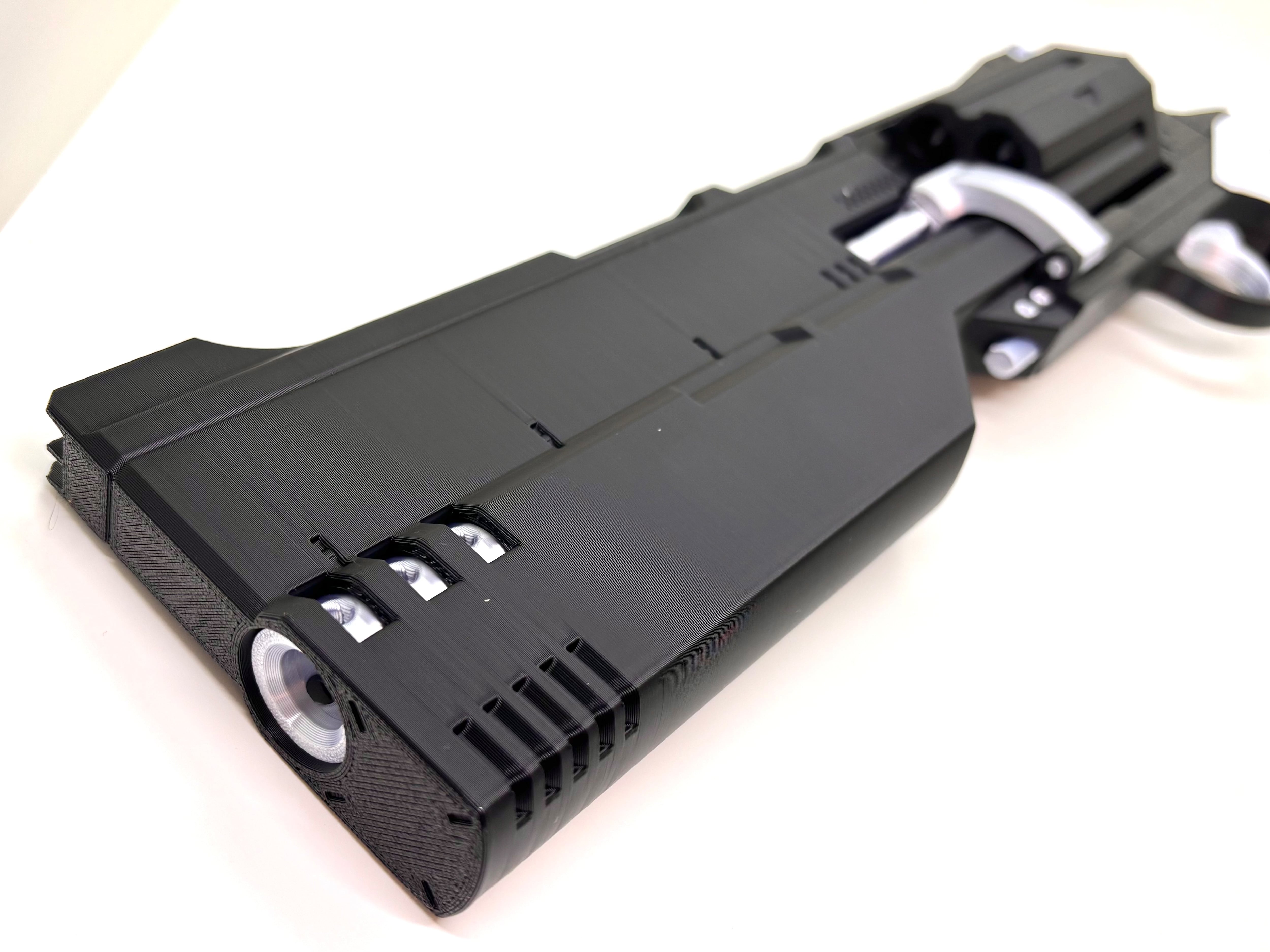 可動モデル）RE9 リボルバー 強化版(金属なし、発射機能なし） | 3D
