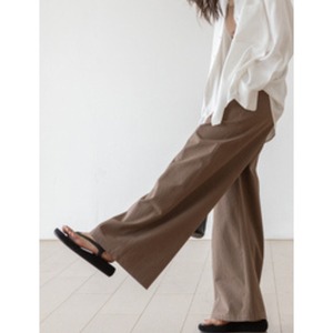 wide straight pants N10532