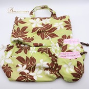 フラダンス ウリウリ マラカス 小物 レッド系 楽器 分離型 赤 黄 茶 白 緑 羽根 ケース セット ケース付き 鮮やか 舞台 イベント ステージ 民族舞踏  ダンス小物 ラウアエ柄 プルメリア柄 花柄 イエロー系 ブラウン系 グリーン系 ホワイト系