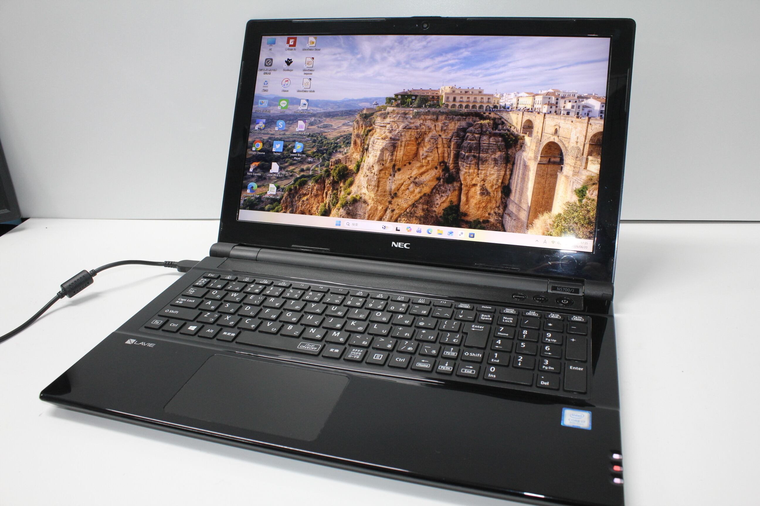 中古ノートPC】NEC〈VersaPro VK23TX-R〉Intel Core i5/SSD240GB