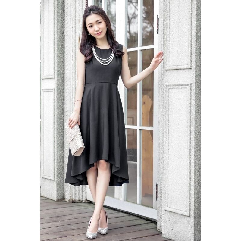 ハイウェストパーティードレス6way 使用ドレス 楽天市場】ウエストタック フレアドレス パーティードレス 結婚式