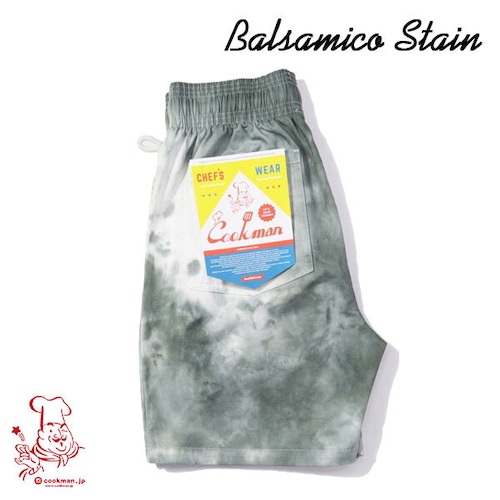Chef Short pants Balsamico Stain シェフ ショートパンツ UNISEX 男女兼用 Cookman クックマン イージーパンツ アメリカ