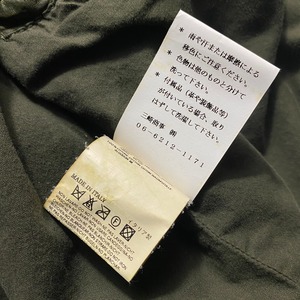 archive 2007AW DSQUARED olive green leather blouson