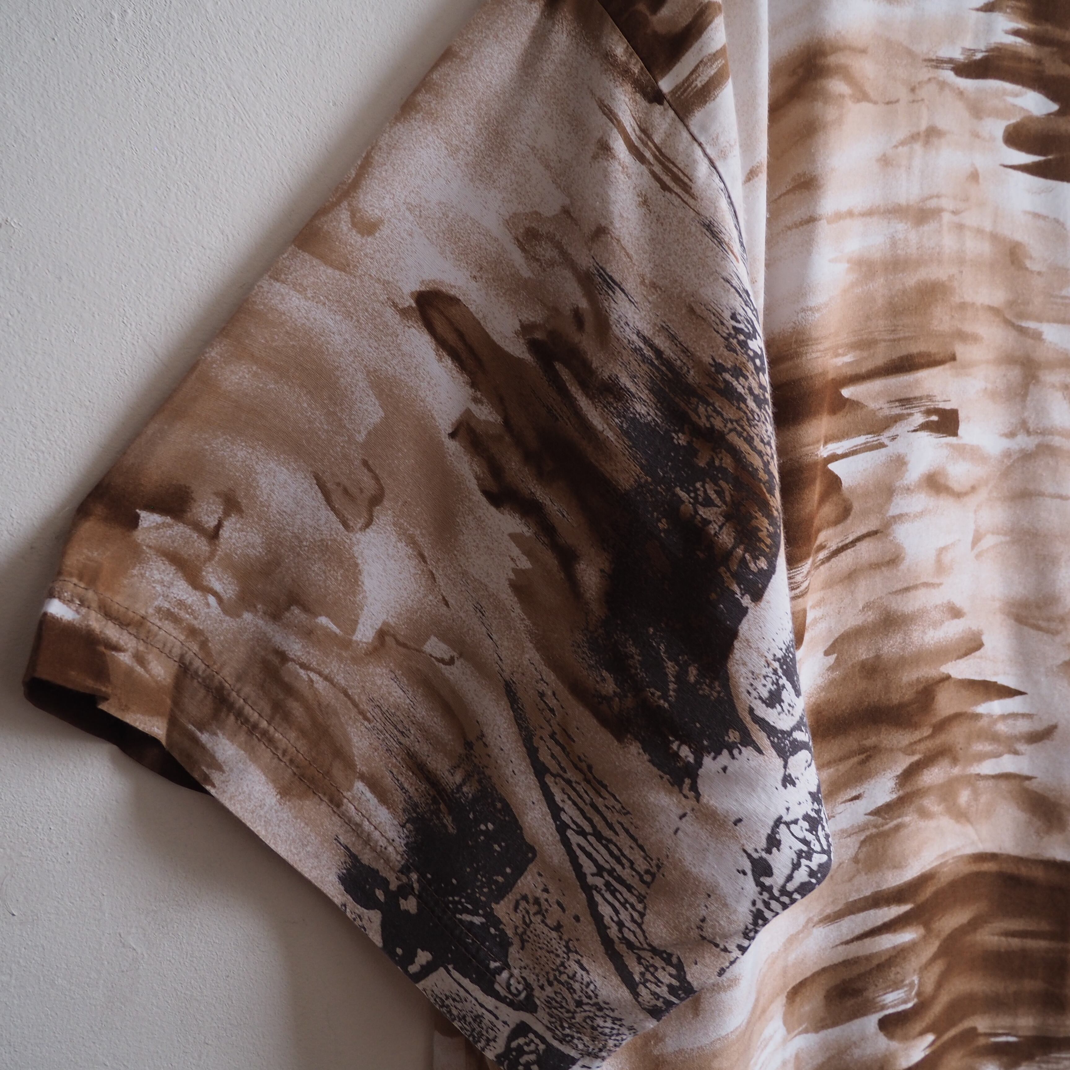 1980 - 90s ” Marilyn Monroe ” Modern Art printed Piece Dyeing vintage loose Rayon Tee