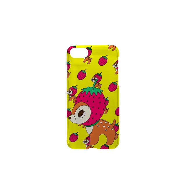 OKADI - いちごバンビ-デカ-yellow（ハードケースタイプ）