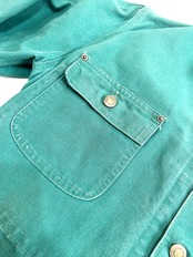 90s carhartt "Cactus Green" CHORE COAT Size M程