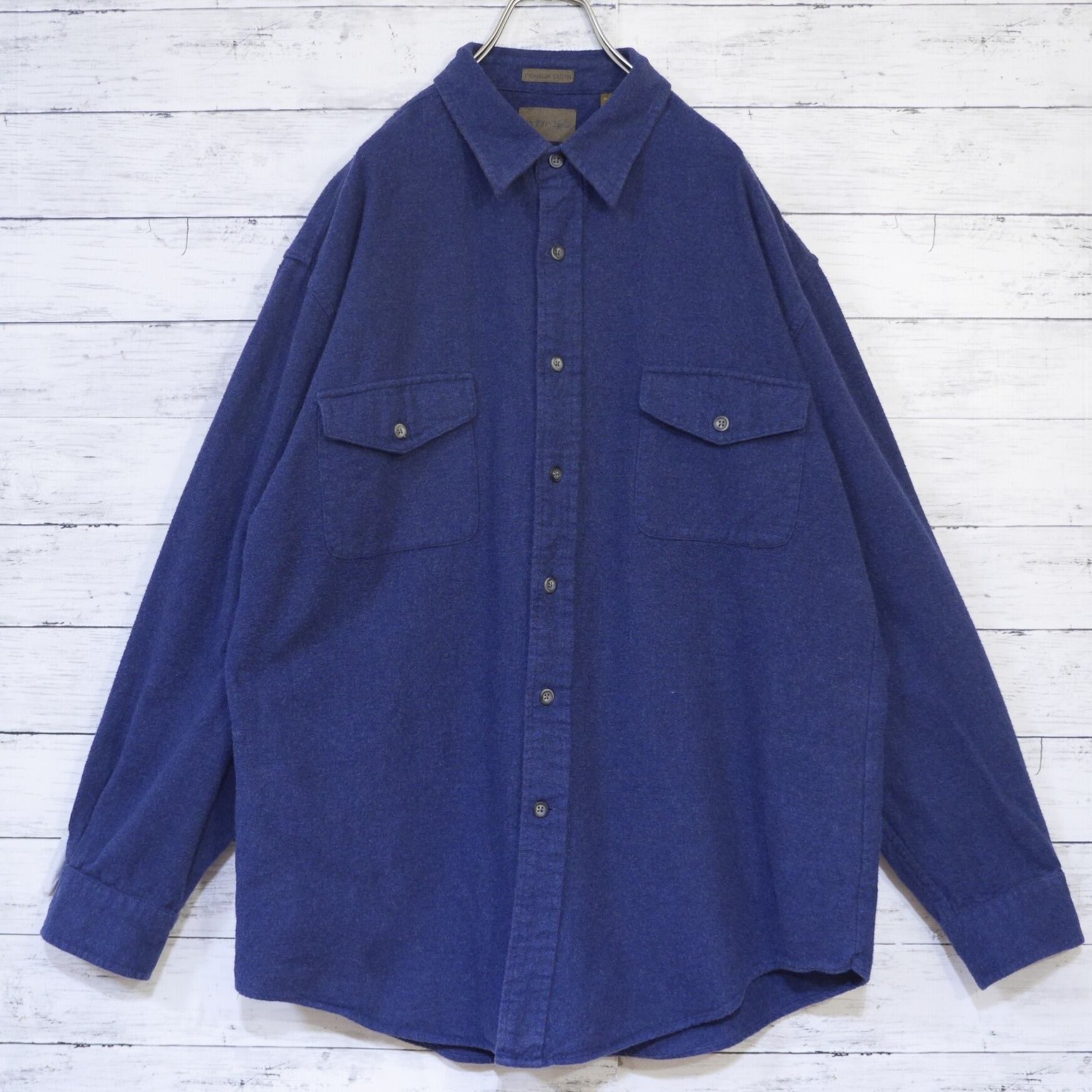 希少品！ TENDERLOIN 長袖シャツ フランネル シャモアクロス XL赤紫 