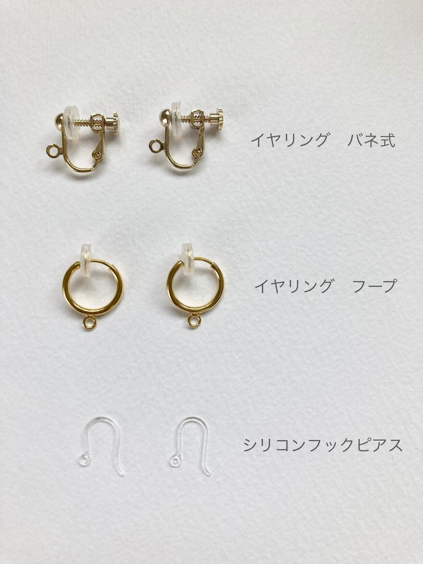 スクエア淡水パールのピアス(K14gf） | spica and sandy